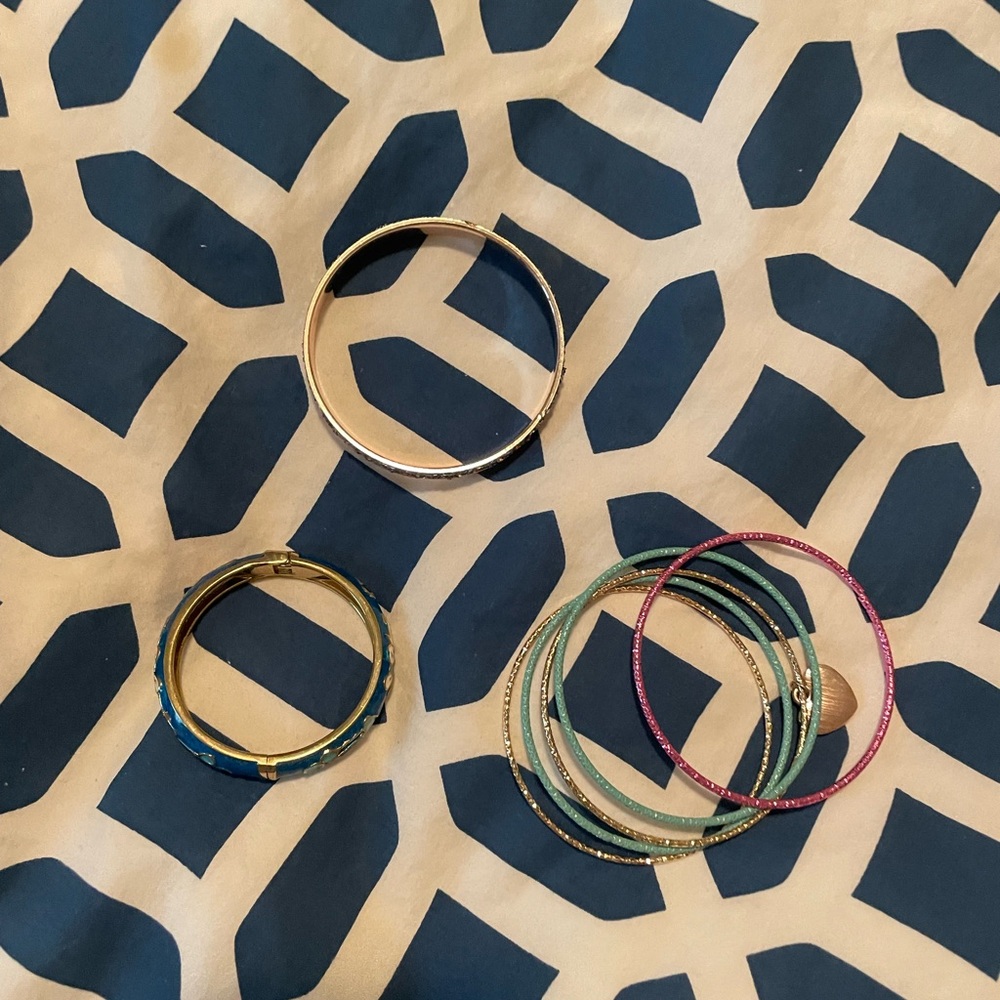 Kids Multicolor Bangle Set - Picture 6 of 6
